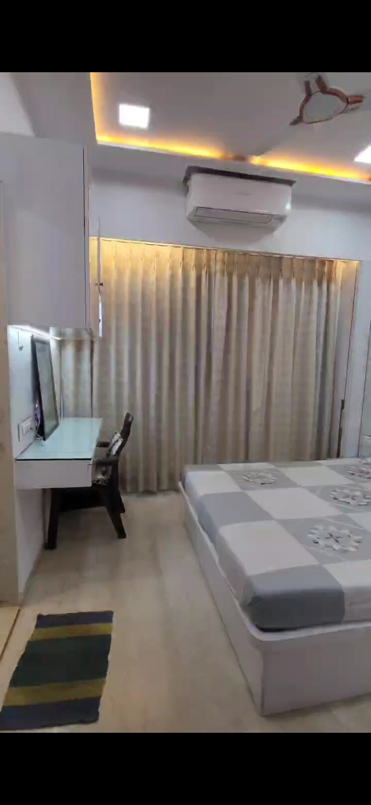 Master Bedroom, n-rose-northern-heights 2 Bedroom 706 Sq.Ft. Apartment In Dahisar East Mumbai 9001514