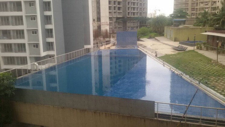 Swimming Pool, clover-everest-world-chs-ltd 2 Bedroom 650 Sq.Ft. Apartment In Kolshet Road Thane 8989386