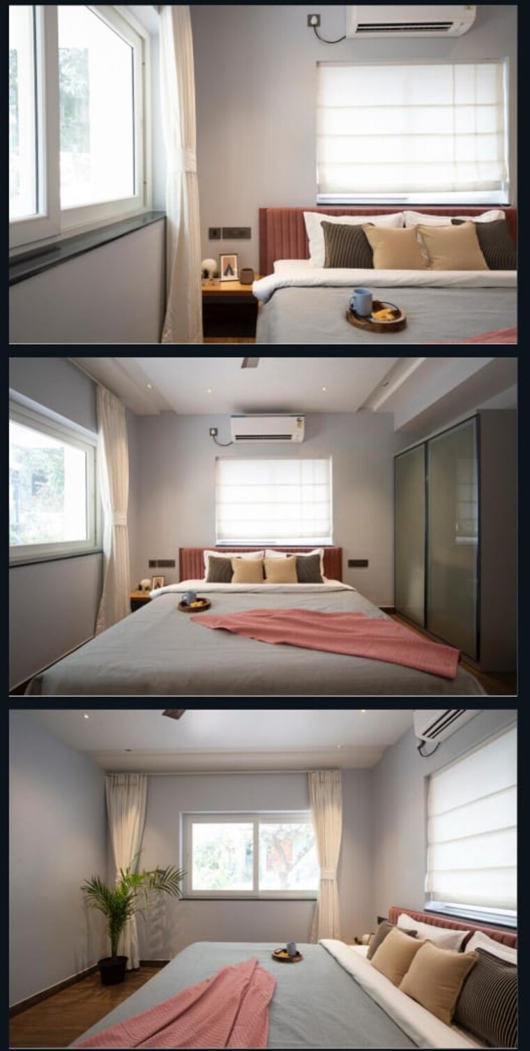 Bedroom, gyan khand i 3 Bedroom 1400 Sq.Ft. Builder Floor In Gyan Khand I Ghaziabad 9001563