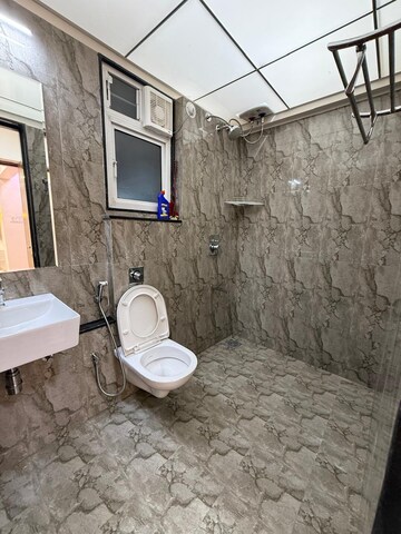 Bathroom in 3 BHK Apartment at VTP Leonara, Mahalunge – for Rent
