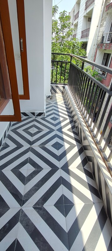 Balcony in 2 BHK Builder Floor at Chattarpur – for Rent