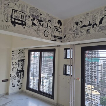 Master Plan in 4 BHK Apartment at Sai Gunina Apartment, Palm Beach – for Rent