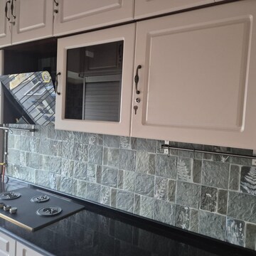 Kitchen in 4 BHK Apartment at Sai Gunina Apartment, Palm Beach – for Rent