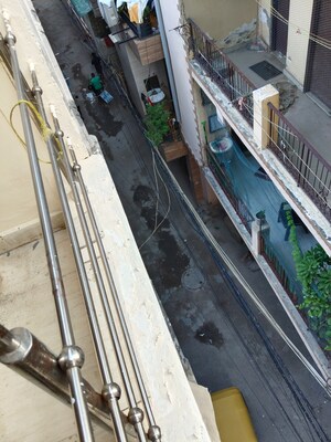 Balcony in 2.5 BHK Apartment at Krishna Park – for Sale