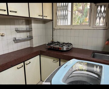Kitchen in 3 BHK Apartment at Seven Bungalow, Andheri West – for Rent