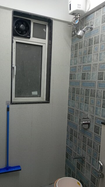 Bathroom in 2 BHK Apartment at Sheth Zuri, Laxmi Nagar – for Rent