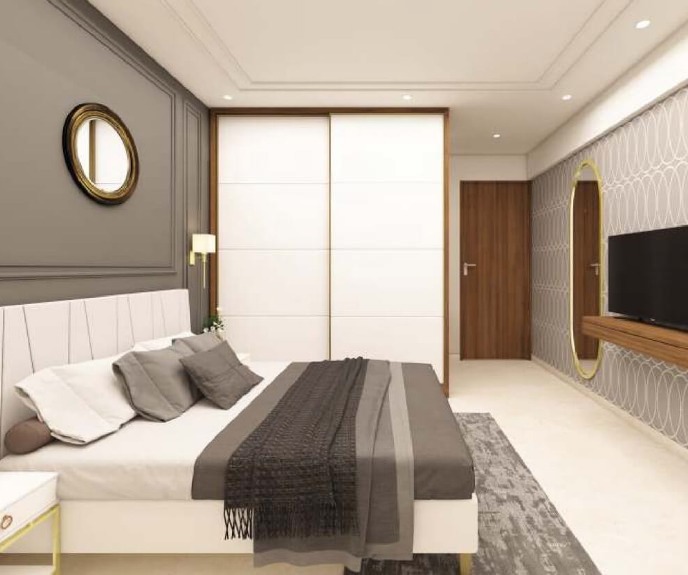 2 BHK + Servant Room Apartment For Sale in Platinum 53 West