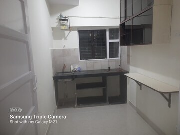 Kitchen in 1 BHK Apartment at Eden Woods complex, Manpada – for Rent