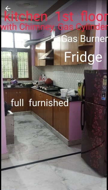 Kitchen in 3 BHK Apartment at Kingson Green Villa Phase 2, Panchsheel Green – for Rent