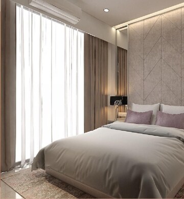 Bedroom in 3 BHK Apartment at Lashkaria Indrasukh, Andheri West – for Sale