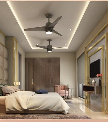 Bedroom in 3 BHK Apartment at Lashkaria Indrasukh, Andheri West – for Sale