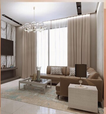 Living Room in 3 BHK Apartment at Lashkaria Indrasukh, Andheri West – for Sale