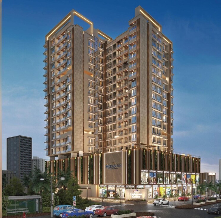 Exterior View, lashkaria-indrasukh 3 Bedroom 1300 Sq.Ft. Apartment In Andheri West Mumbai 9001799