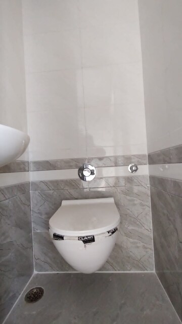 Bathroom in  Office Space at Reliable Tech Park, T.T.C. Industrial Area – for Rent
