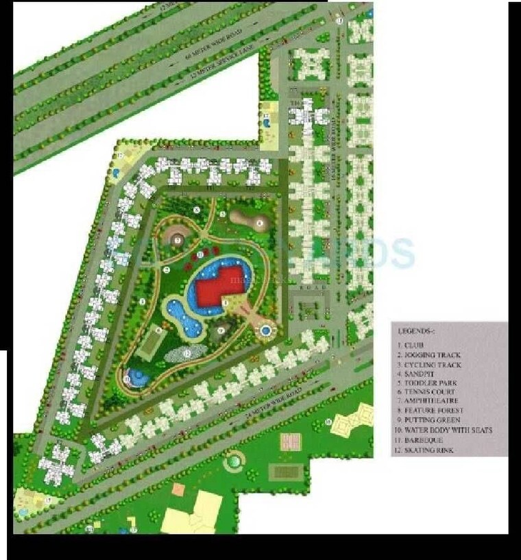 undefined, sare-crescent-parc-green-parc 4 Bedroom 1952 Sq.Ft. Apartment In Sector 92 Gurgaon 9001830