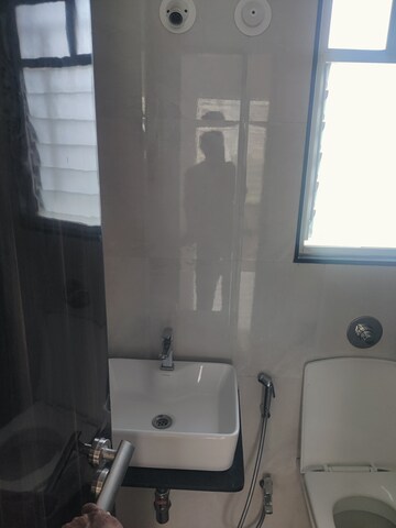 Bathroom in 2 BHK Apartment at Nirmiti Albacitta, Baner – for Rent