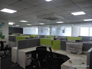 Team Area in  Office Space at Reliable Empire Tower, T.T.C. Industrial Area – for Sale