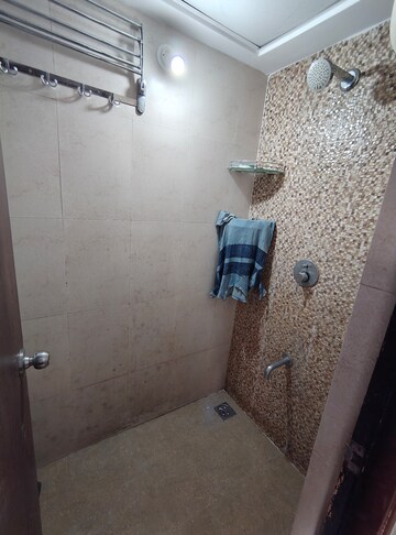 Bathroom in 1 BHK Apartment at Lodha Palava City Lakeshore Greens, Dombivli East – for Rent