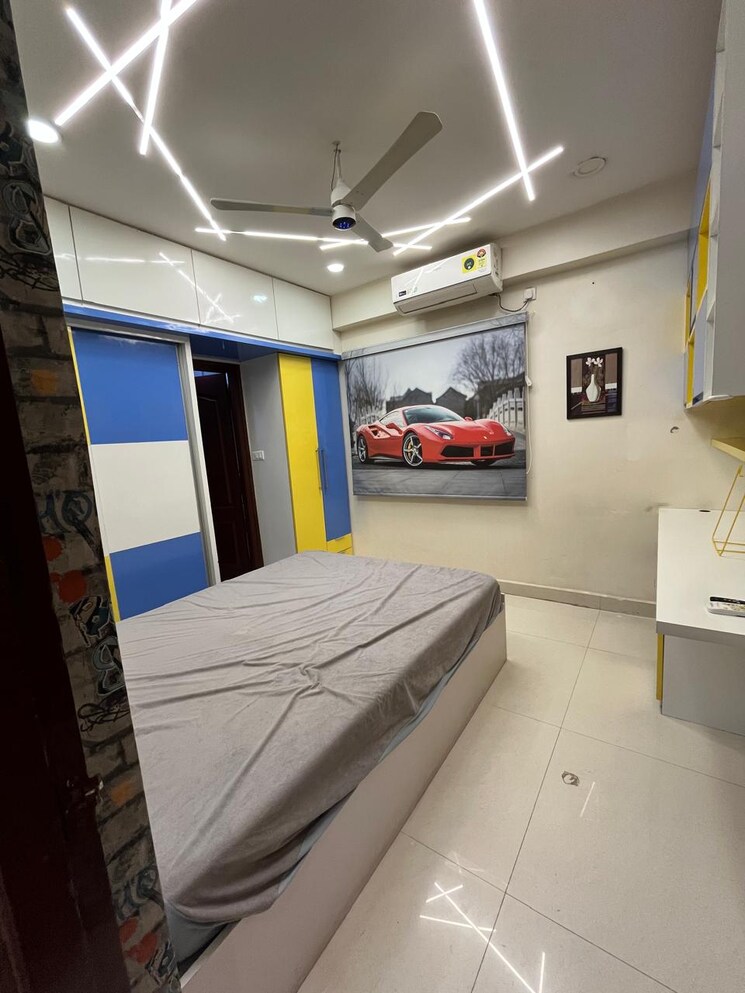 Bedroom, gangothri-nakshatra 3 Bedroom 1773 Sq.Ft. Apartment In Manikonda Hyderabad 9001883