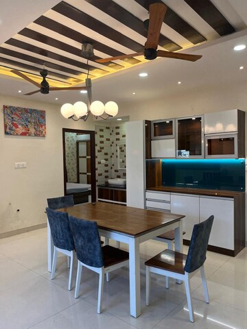 Living Room in 3 BHK Apartment at Gangothri Nakshatra, Manikonda – for Sale