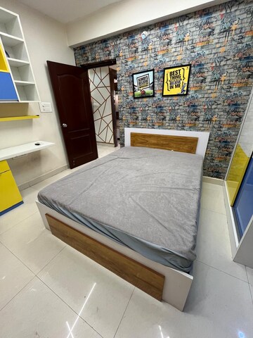 Bedroom in 3 BHK Apartment at Gangothri Nakshatra, Manikonda – for Sale
