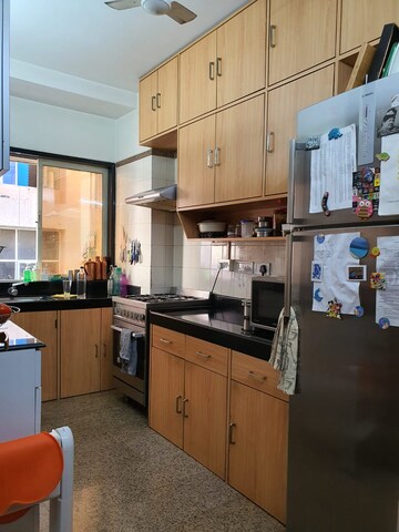 Kitchen in 2 BHK Apartment at Ved Kabir, Santacruz West – for Rent