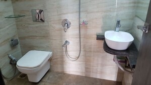Bathroom in 1.5 BHK Apartment at  Army Welfare CHS, Nerul – for Sale