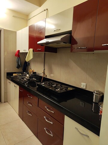 Kitchen in 2.5 BHK Apartment at LnT Realty Crescent Bay, Parel – for Rent
