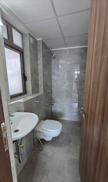 Bathroom in 1 BHK Apartment at Sheth Irene, Malad West – for Rent