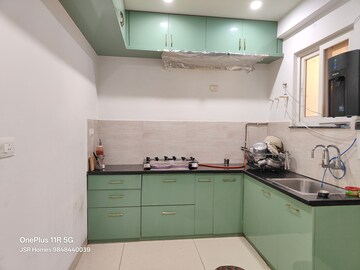 Kitchen in 3 BHK Apartment at Prasant Apartment, Sindhi Colony – for Rent