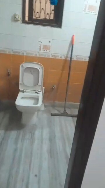 Bathroom in 3 BHK Builder Floor at Mehrauli – for Rent