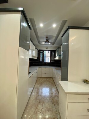 Kitchen in 3 BHK Builder Floor at Shreshtha Vihar – for Sale