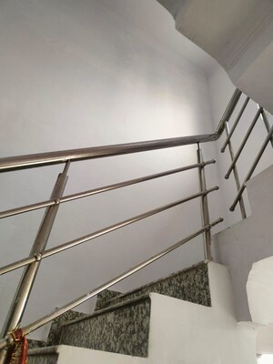 Staircase in 2 BHK Villa at Jankipuram Vistar – for Sale