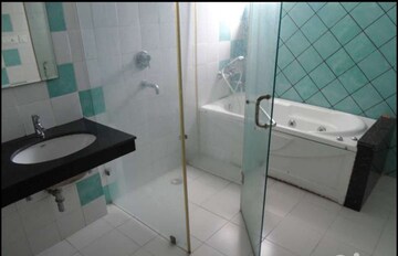 Bathroom in 3 BHK Apartment at Rishita Mulberry Heights, Sushant Golf City – for Rent