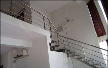 Staircase in 3 BHK Apartment at Rishita Mulberry Heights, Sushant Golf City – for Rent