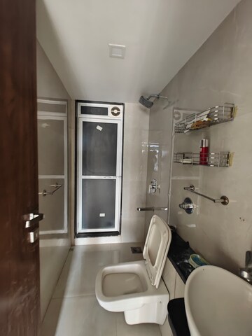 Bathroom in 2 BHK Apartment at Tricity Panache, Sanpada – for Rent