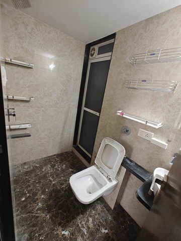 Bathroom in 2 BHK Apartment at Tricity Panache, Sanpada – for Rent