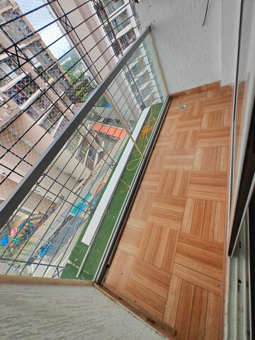 Balcony in 2 BHK Apartment at Tricity Panache, Sanpada – for Rent