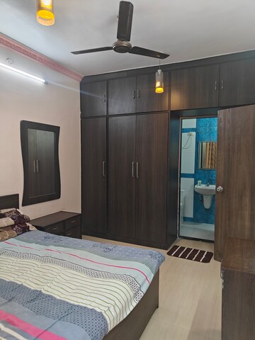 Bedroom in 2 BHK Apartment at Oracle Sapphire CHS, Nerul – for Rent