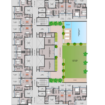  2 BHK Apartment at Matrix Landmark, Mosare – for Sale