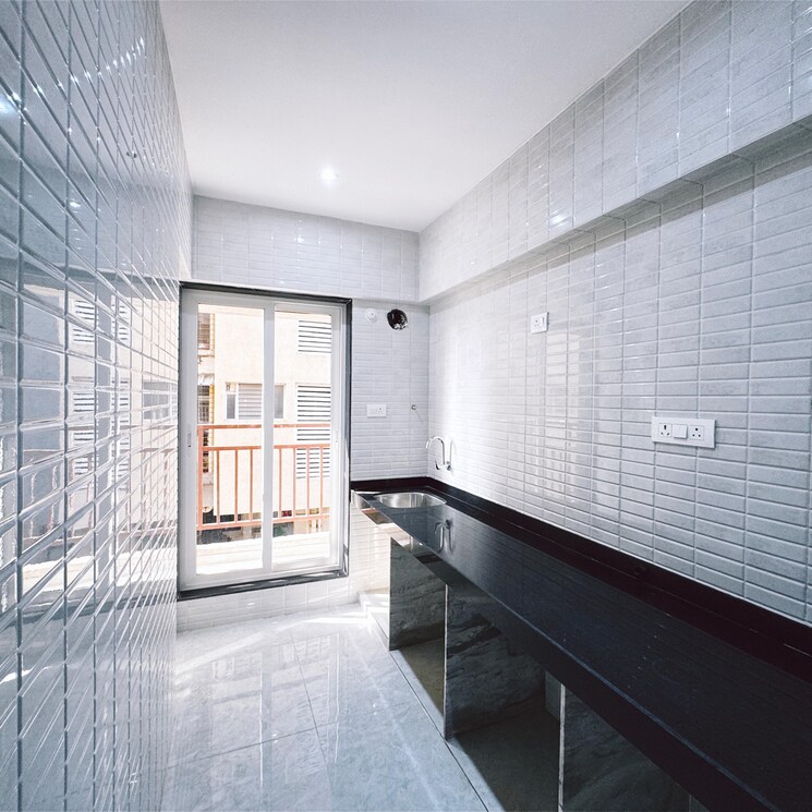 Kitchen, pushpak nagar 2 Bedroom 1240 Sq.Ft. Apartment In Pushpak Nagar Navi Mumbai 9001982