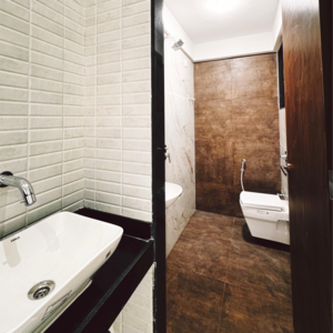 Attached Bathroom in 2 BHK Apartment at Pushpak Nagar – for Sale