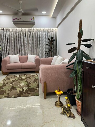 Living Room in 3 BHK Apartment at Agarwal And Doshi Complex, Vasai West – for Sale