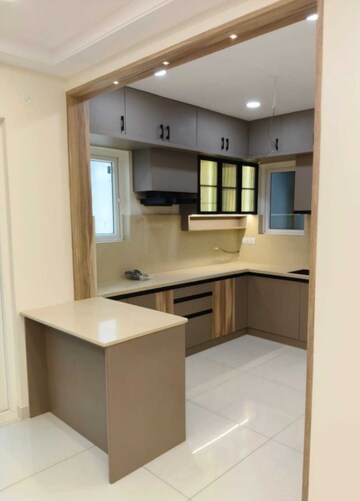 Kitchen in 2 BHK Apartment at Aparna Sarovar Zicon, Nallagandla – for Rent