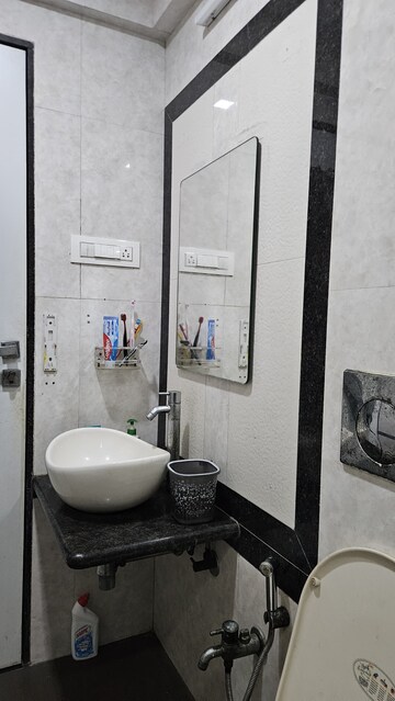 Bathroom in 2 BHK Apartment at Green Valley CHS Andheri, Andheri East – for Rent
