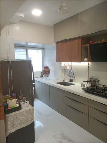 Kitchen in 2 BHK Apartment at Shantee Flamingo Residency, Vasai West – for Sale