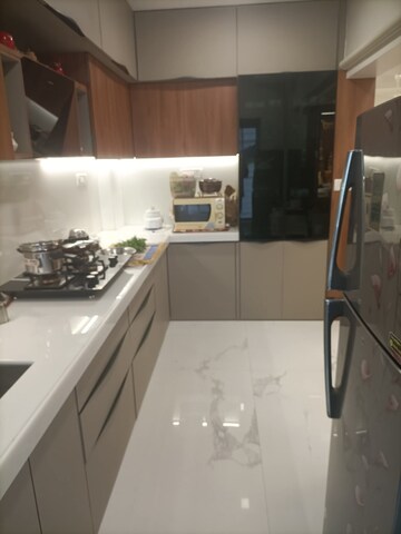 Kitchen in 2 BHK Apartment at Shantee Flamingo Residency, Vasai West – for Sale