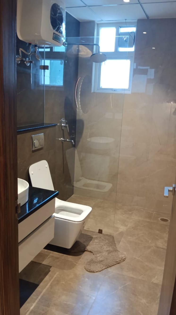 Bathroom, maya-green-lotus-utsav 3 Bedroom 2100 Sq.Ft. Apartment In International Airport Road Zirakpur 9002063