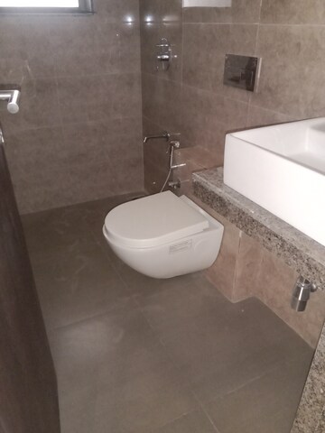 Bathroom in 3 BHK Apartment at Sunteck Maxxworld, Tivri – for Rent