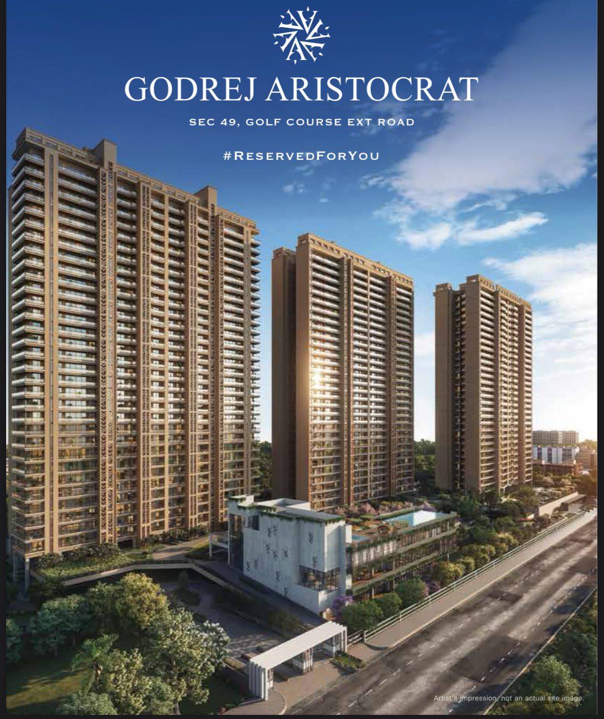 3 BHK 131 Sq.Mt. Apartment in Godrej Aristocrat
